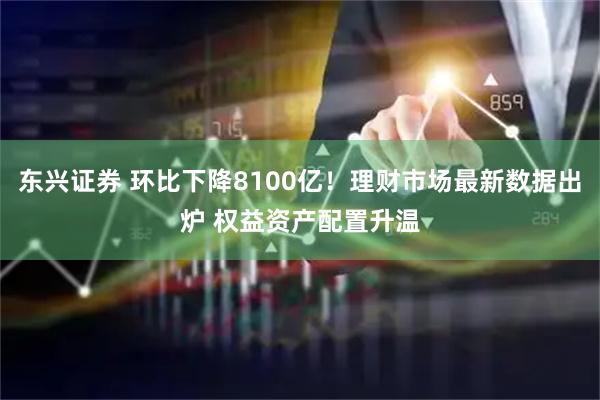 东兴证券 环比下降8100亿！理财市场最新数据出炉 权益资产配置升温